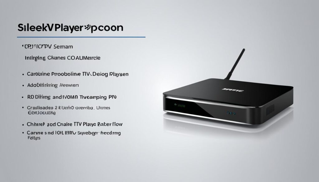 IPTV player features