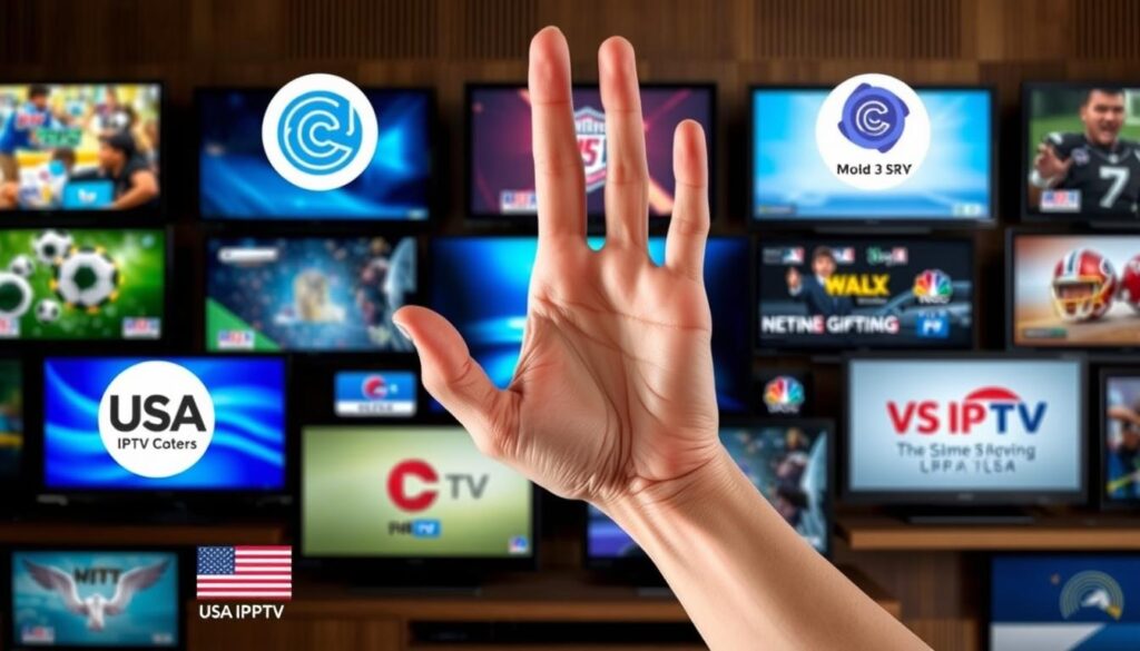 Selecting IPTV services