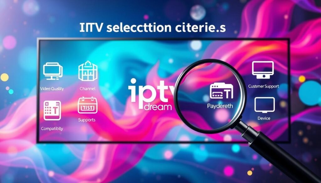 IPTV selection criteria